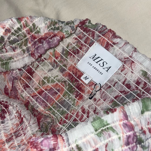 Misa Los Angeles Lourdes Paisley Tapered Pants - Picture 6 of 7